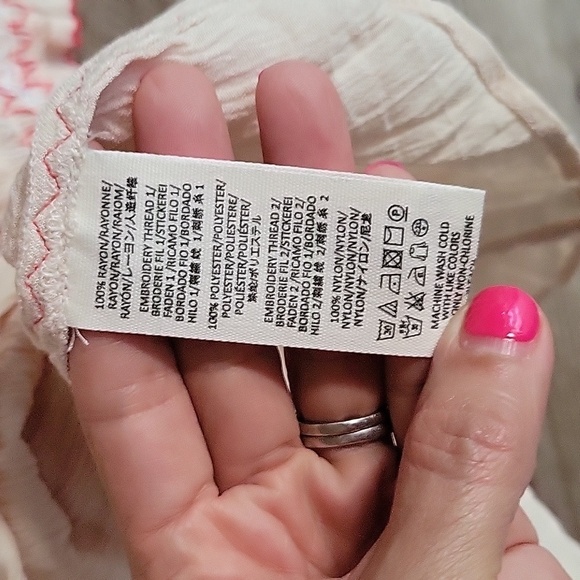 Free People Size Small Wind Willow Long Sleeve Minidress - Picture 6 of 8